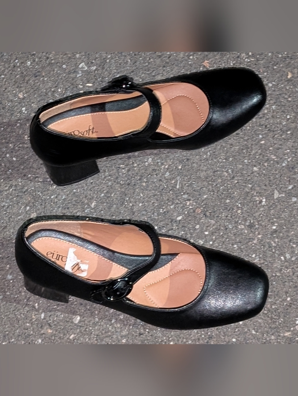 Eurosoft Paulette Mary Jane Pump Man-made Material